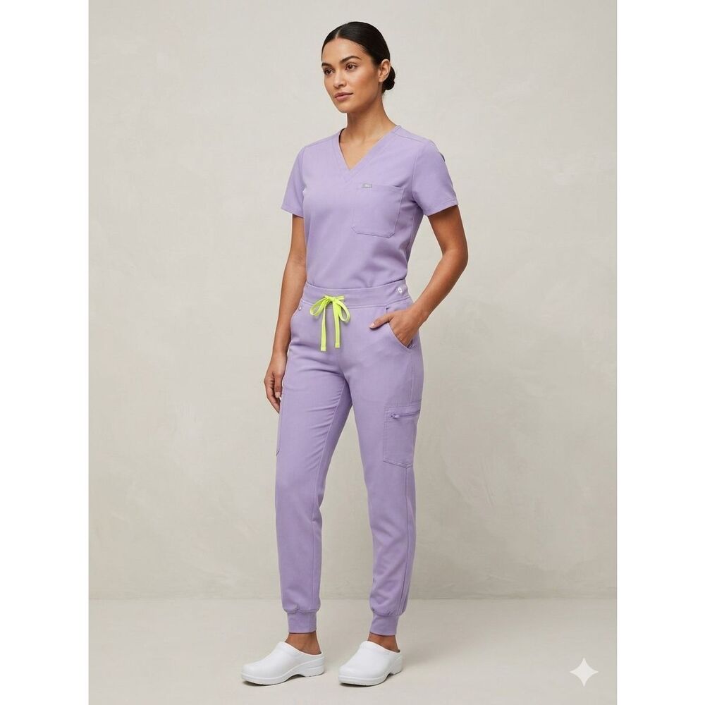 FIGS Technical Collection Scrub Set | Lavender Purple | Small